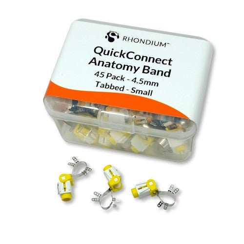 Rhondium Quick Connect Retainerless Tofflemire Matrix Refill Bands - GoldenDent - GoldenDent